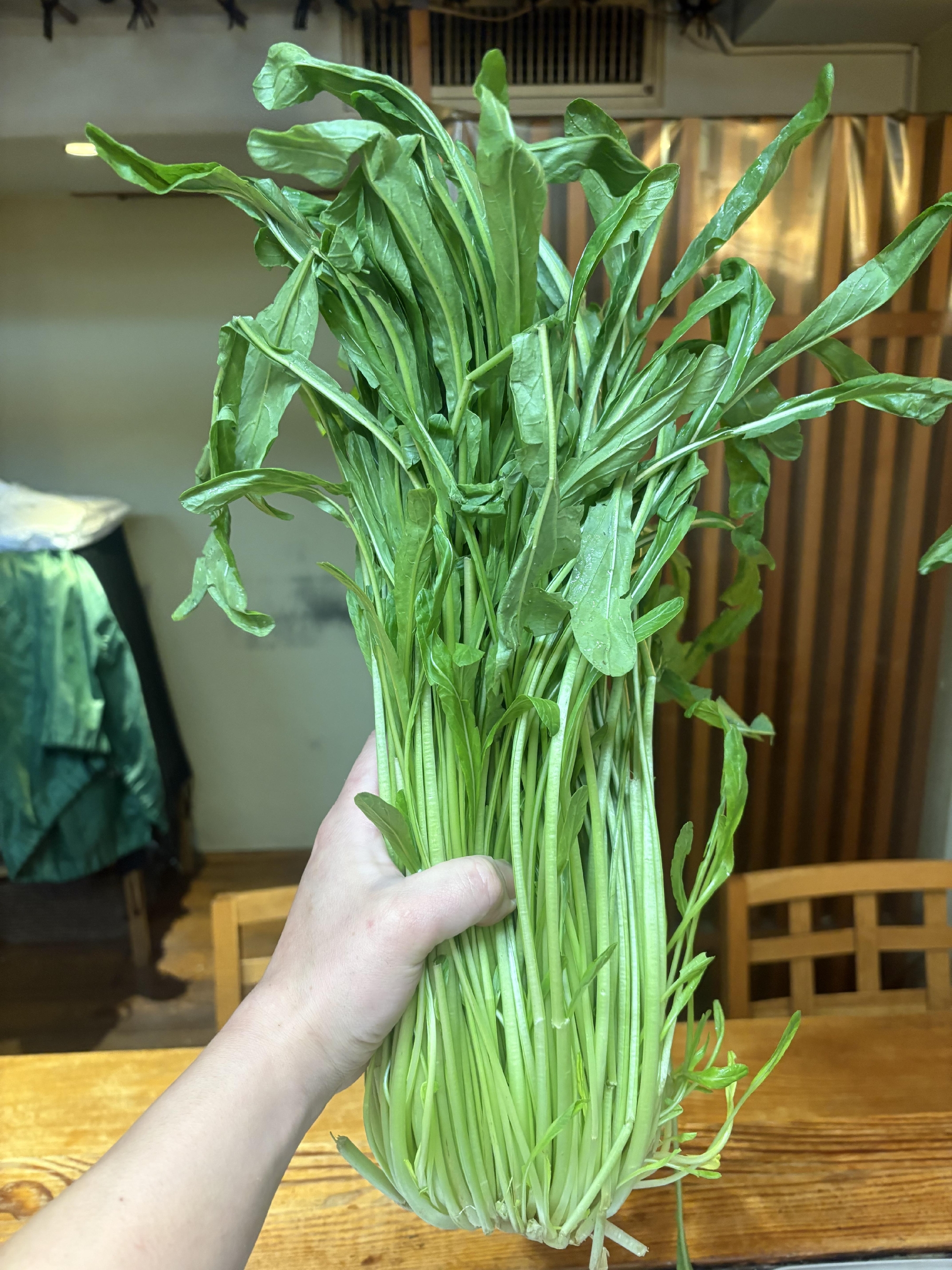 冬の京野菜　佐伯さんの壬生菜